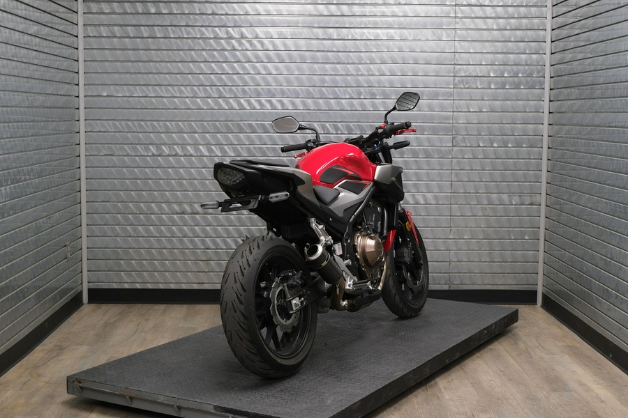 2019 HONDA CB500F