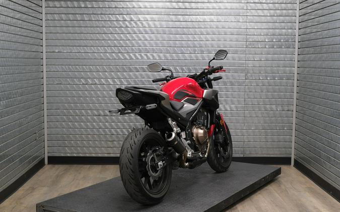 2019 HONDA CB500F