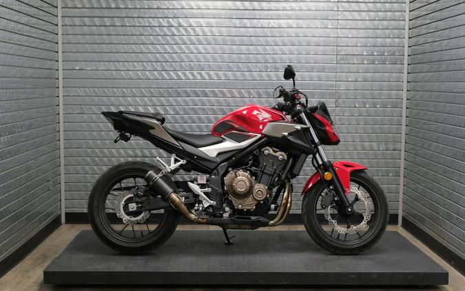 2019 HONDA CB500F