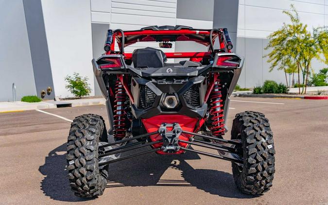 2024 Can-Am® Maverick X3 X rs Turbo RR with Smart-Shox Fiery Red & Hyper Silver