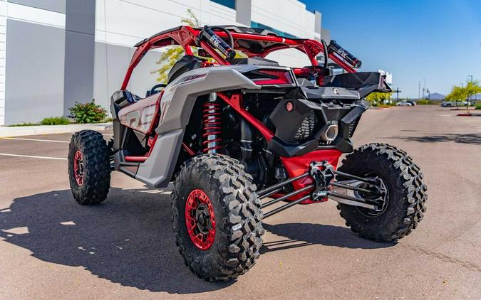 2024 Can-Am® Maverick X3 X rs Turbo RR with Smart-Shox Fiery Red & Hyper Silver