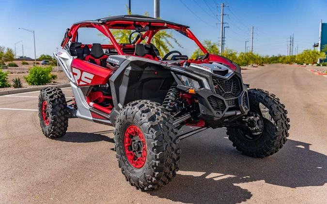 2024 Can-Am® Maverick X3 X rs Turbo RR with Smart-Shox Fiery Red & Hyper Silver