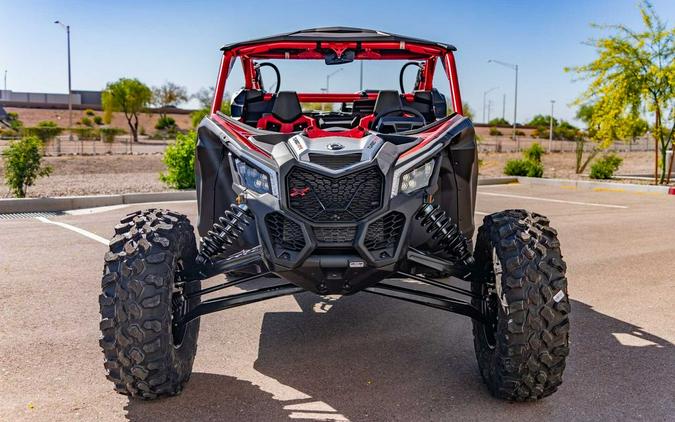 2024 Can-Am® Maverick X3 X rs Turbo RR with Smart-Shox Fiery Red & Hyper Silver