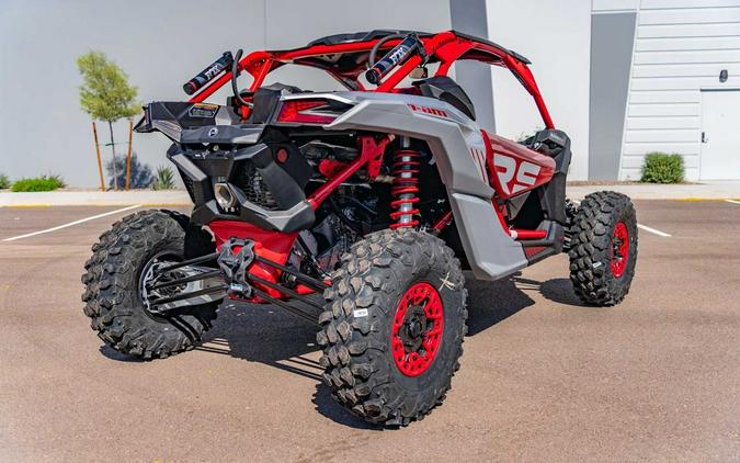 2024 Can-Am® Maverick X3 X rs Turbo RR with Smart-Shox Fiery Red & Hyper Silver