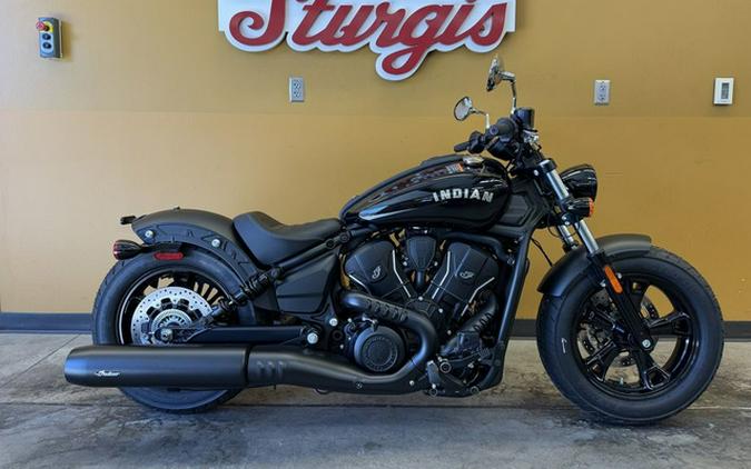 2025 Indian Scout Sixty Bobber Black Metallic