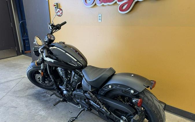 2025 Indian Scout Sixty Bobber Black Metallic