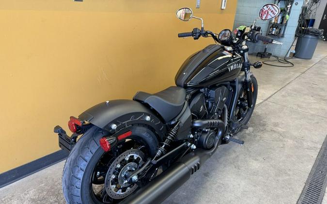 2025 Indian Scout Sixty Bobber Black Metallic