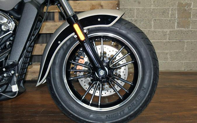 2023 Indian Motorcycle® Scout® ABS Icon Black Metallic/Silver Quartz Metallic