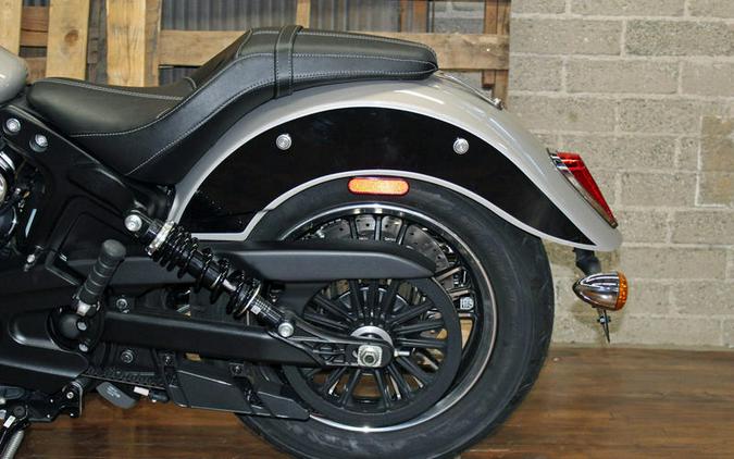 2023 Indian Motorcycle® Scout® ABS Icon Black Metallic/Silver Quartz Metallic