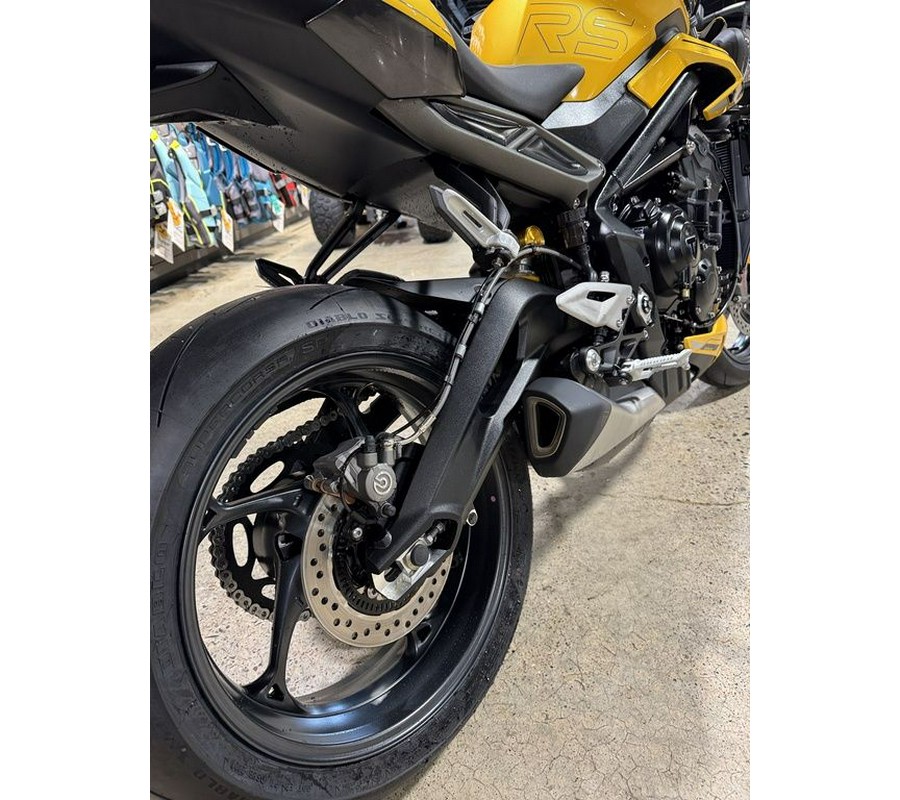 2025 Triumph Street Triple 765 RS Cosmic Yellow