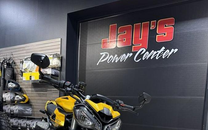 2025 Triumph Street Triple 765 RS Cosmic Yellow