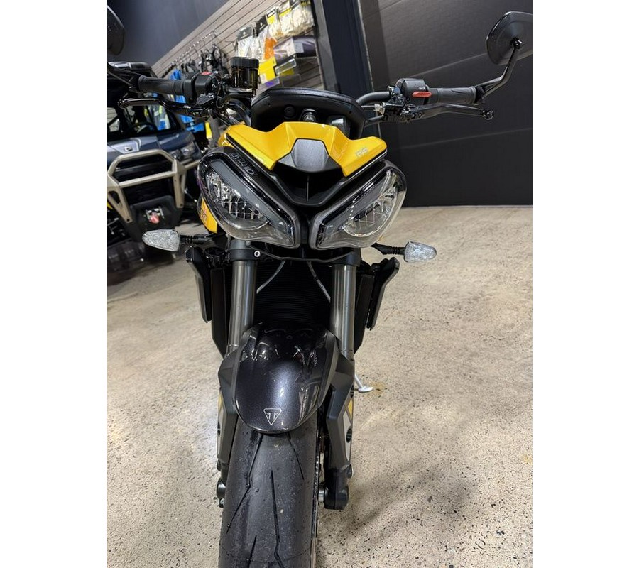 2025 Triumph Street Triple 765 RS Cosmic Yellow