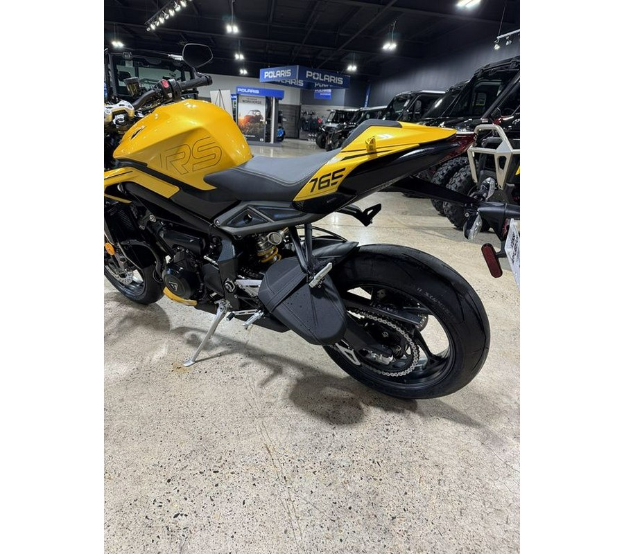 2025 Triumph Street Triple 765 RS Cosmic Yellow
