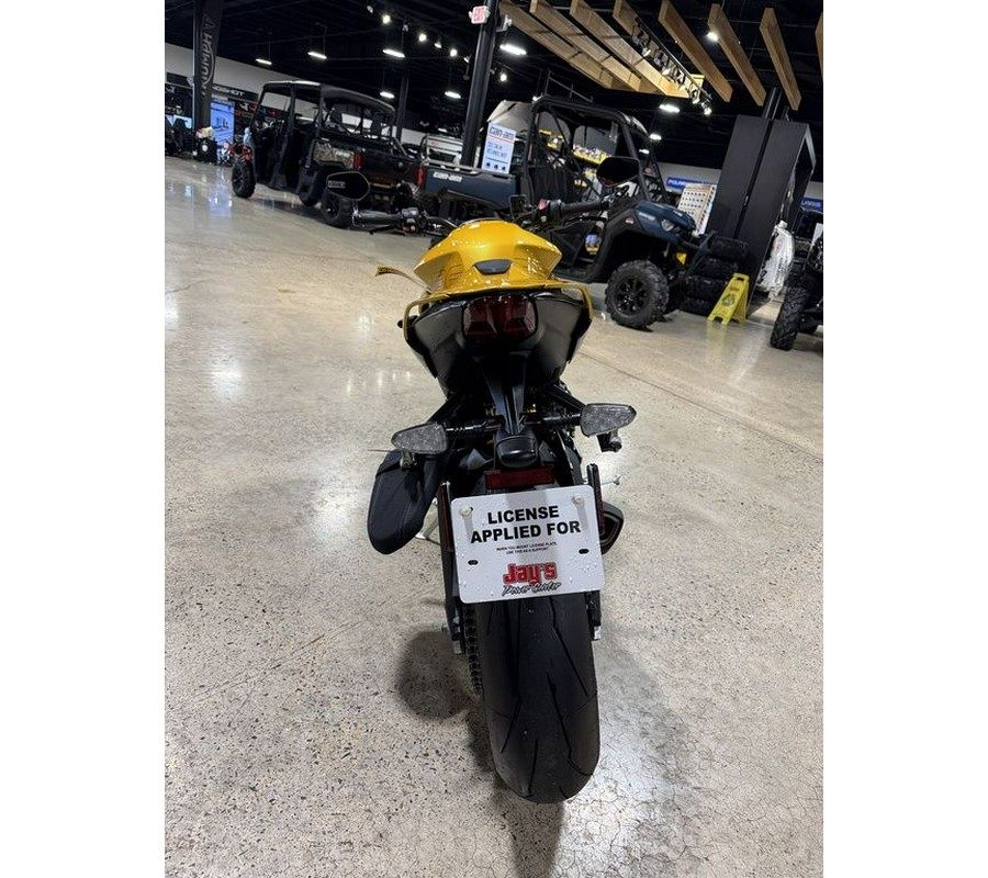 2025 Triumph Street Triple 765 RS Cosmic Yellow