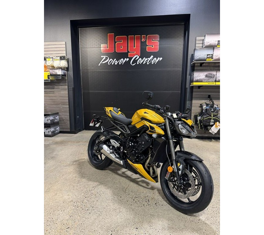 2025 Triumph Street Triple 765 RS Cosmic Yellow