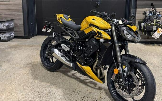 2025 Triumph Street Triple 765 RS Cosmic Yellow