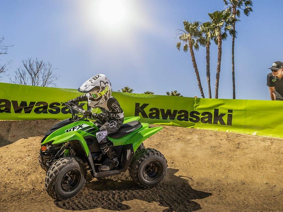 2025 KAWASAKI KFX 90 Lime Green - KA70108