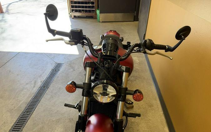 2025 Indian Scout Bobber Limited Sunset Red Smoke