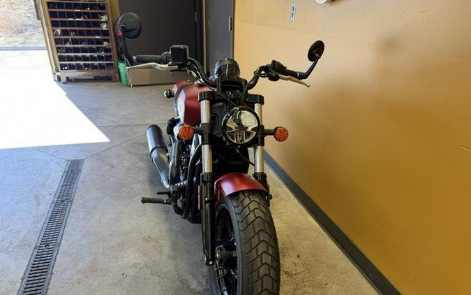 2025 Indian Scout Bobber Limited Sunset Red Smoke