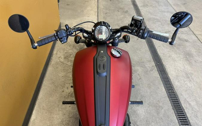 2025 Indian Scout Bobber Limited Sunset Red Smoke