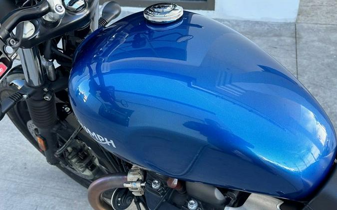 2022 Triumph Street Twin Cobalt Blue