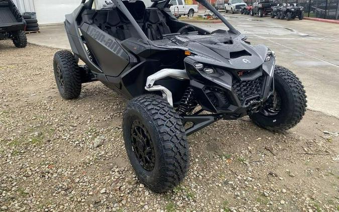 2024 Can-Am® Maverick R X RS with Smart-Shox Triple Black