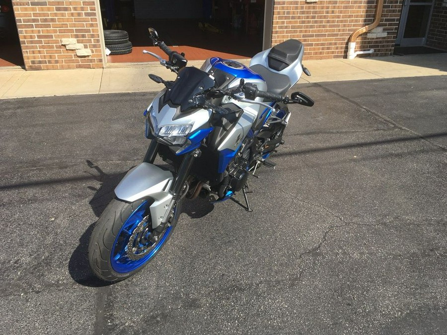 2020 Kawasaki Z900 ABS Candy Plasma Blue/Metallic Silver
