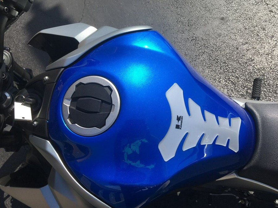 2020 Kawasaki Z900 ABS Candy Plasma Blue/Metallic Silver