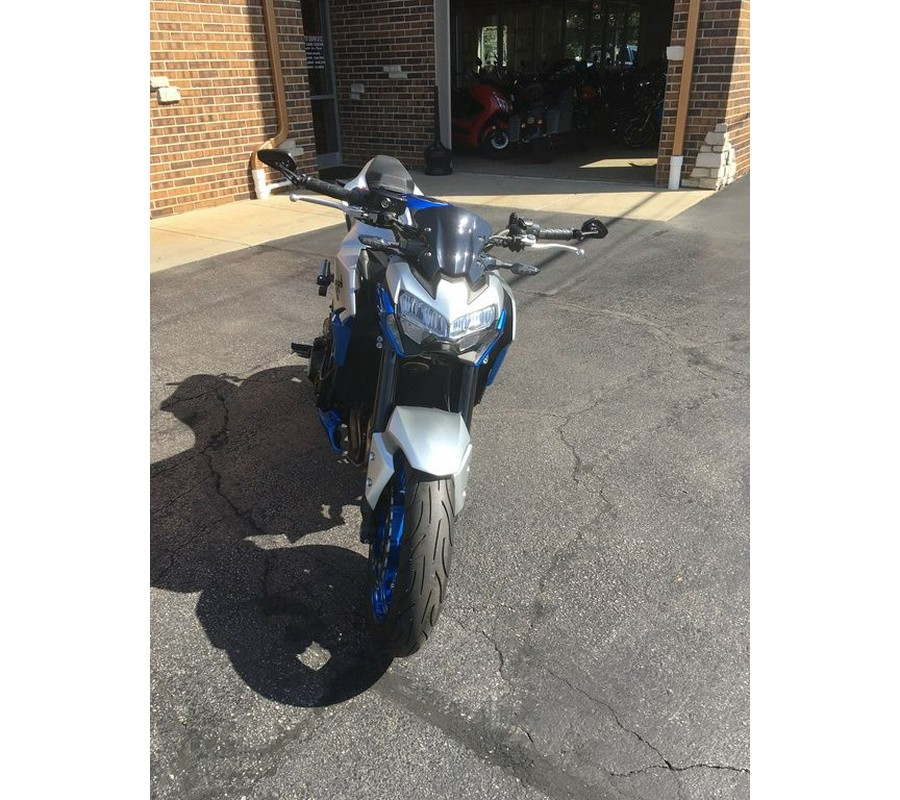 2020 Kawasaki Z900 ABS Candy Plasma Blue/Metallic Silver