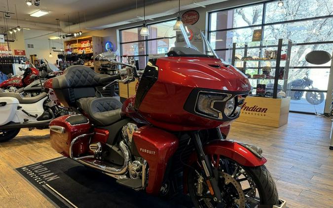 2026 Indian Pursuit Limited 112 w/PowerBand Audio Sunset Red