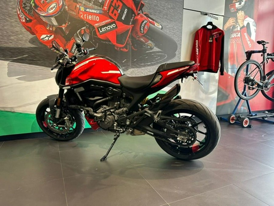 2022 Ducati Monster + Ducati Red