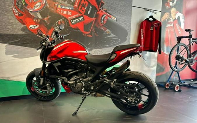 2022 Ducati Monster + Ducati Red