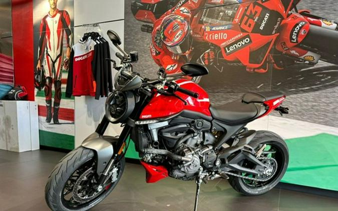 2022 Ducati Monster + Ducati Red