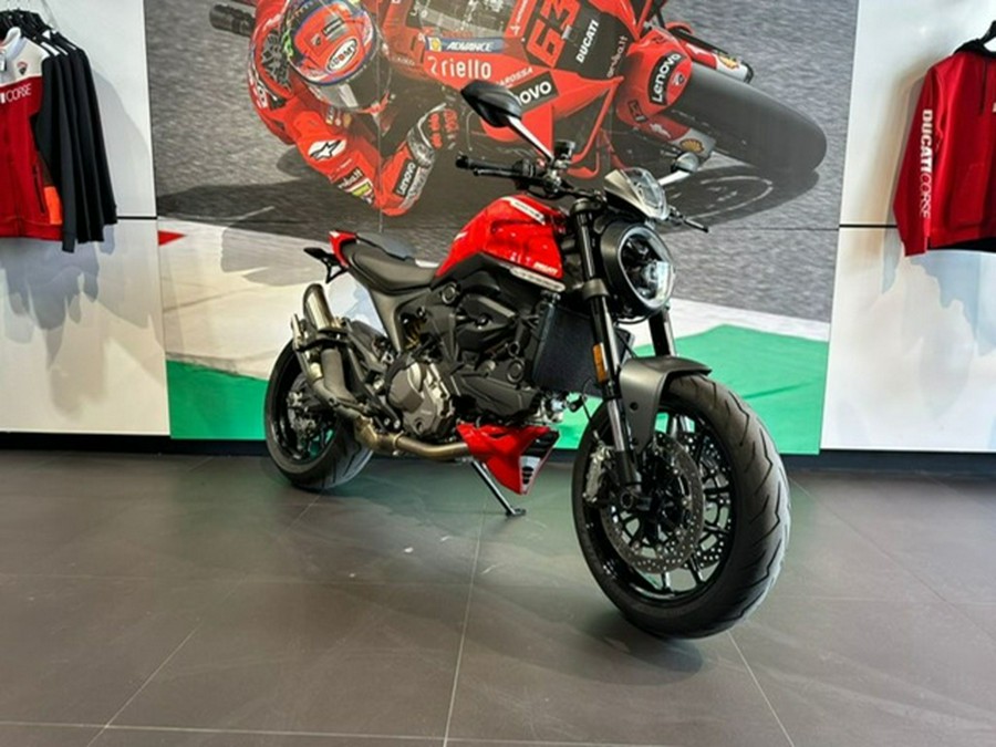 2022 Ducati Monster + Ducati Red