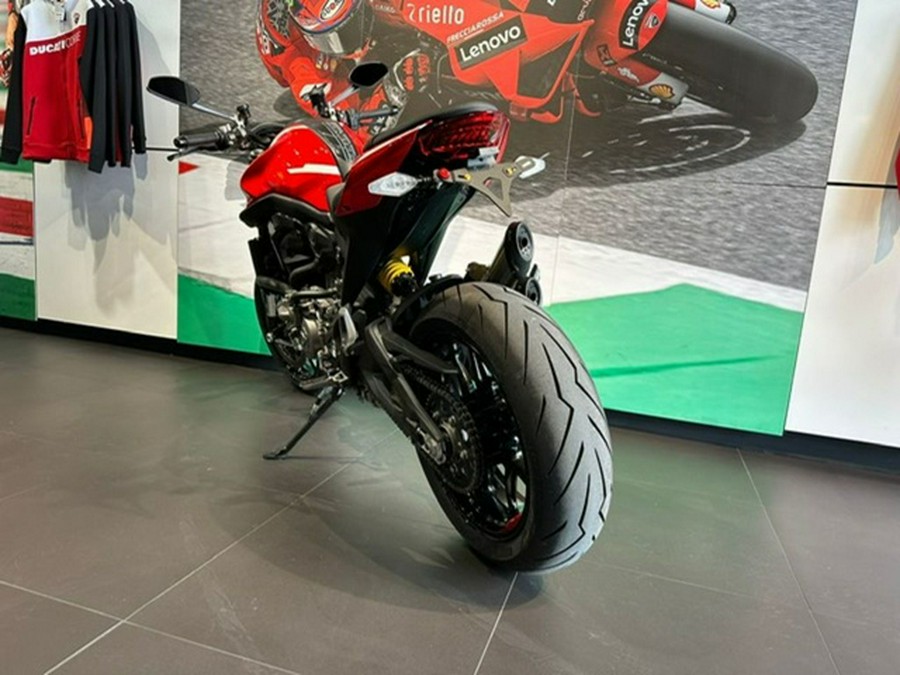 2022 Ducati Monster + Ducati Red