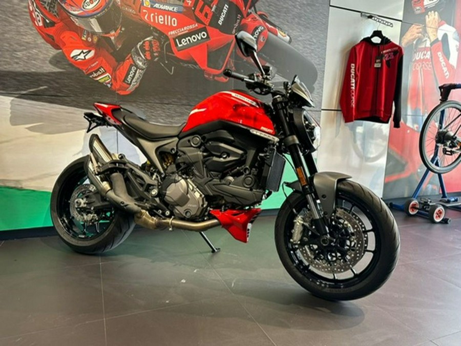 2022 Ducati Monster + Ducati Red