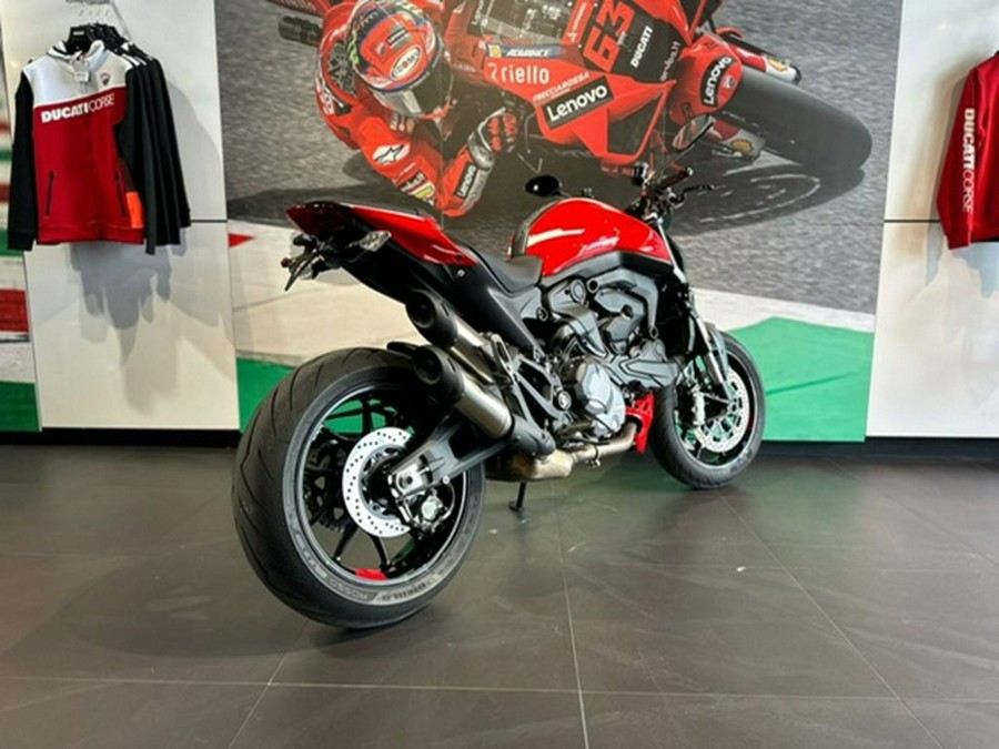 2022 Ducati Monster + Ducati Red