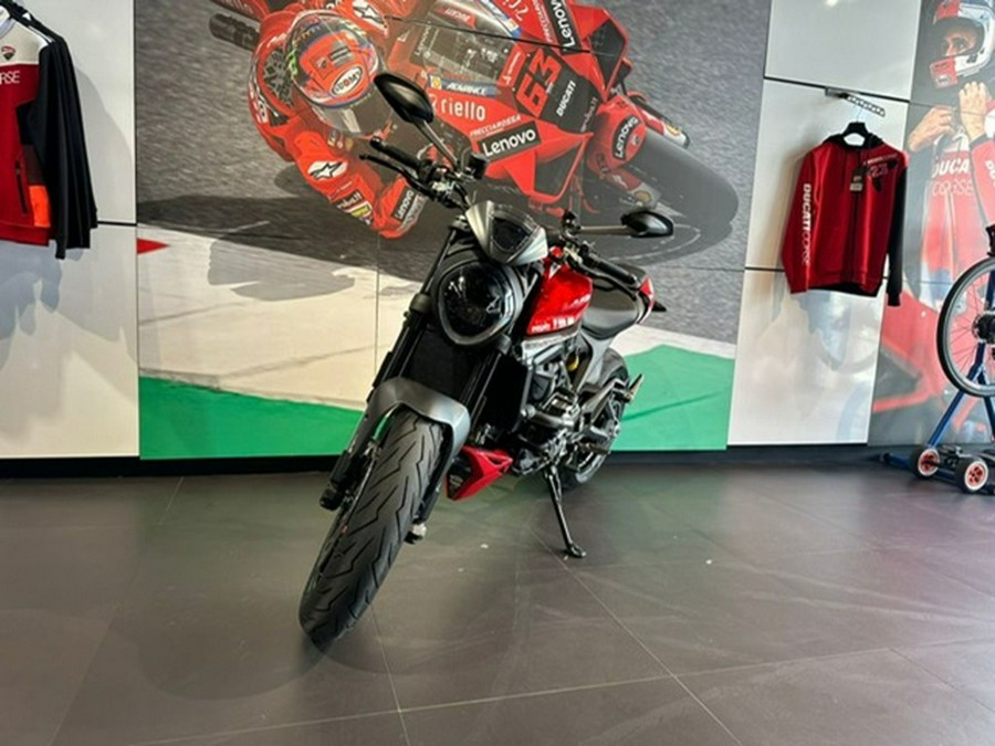 2022 Ducati Monster + Ducati Red