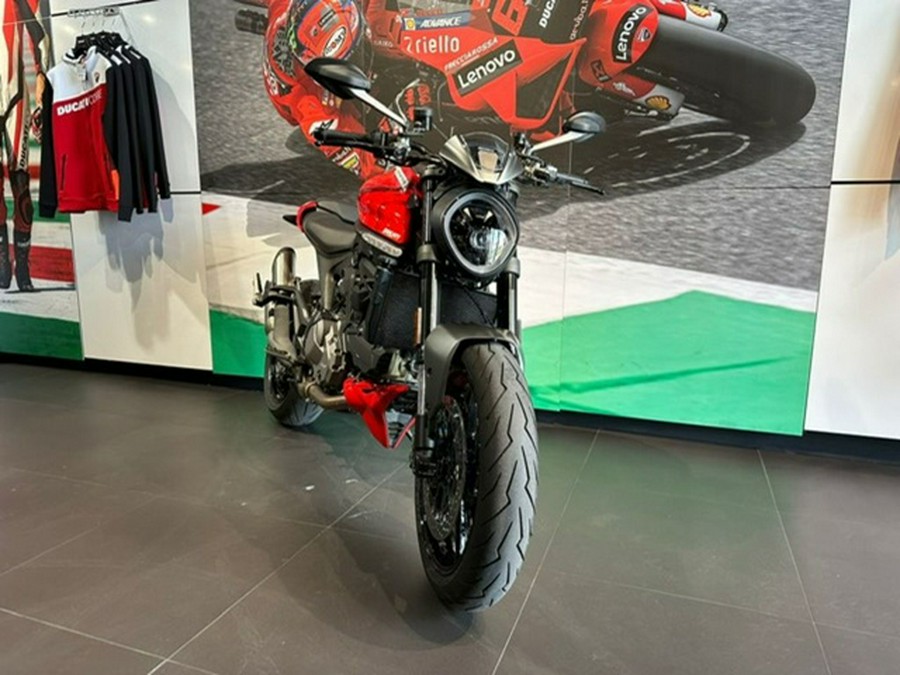 2022 Ducati Monster + Ducati Red