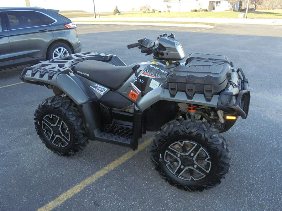 2015 Polaris® Sportsman® 850 SP EPS Titanium Matte Metallic