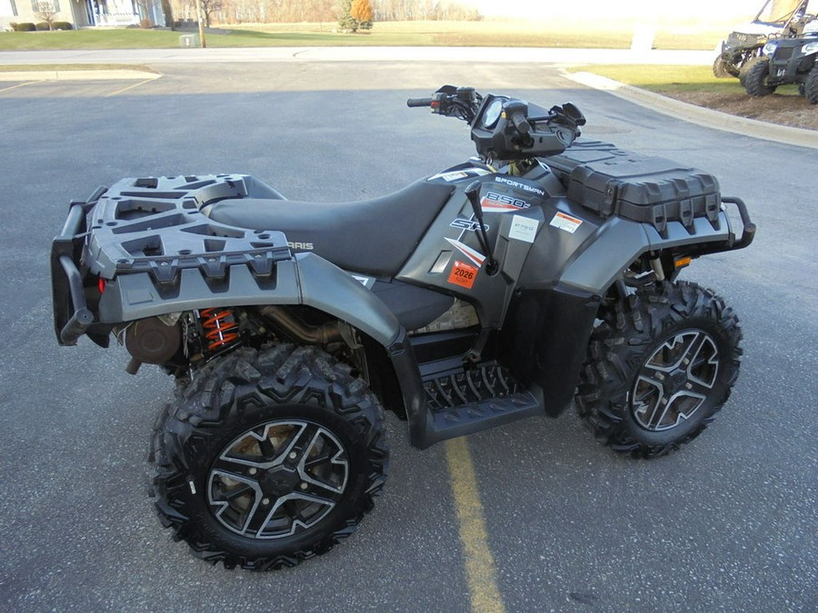 2015 Polaris® Sportsman® 850 SP EPS Titanium Matte Metallic