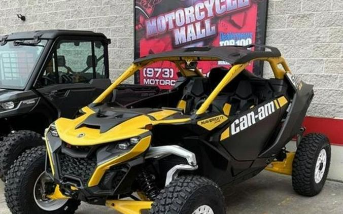 2024 Can-Am® Maverick R X RS with Smart-Shox Carbon Black & Neo Yellow