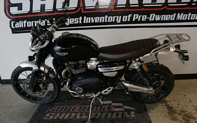 2020 Triumph Scrambler 1200 XC Jet Black/Matte Black
