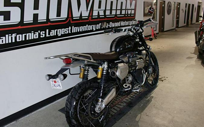 2020 Triumph Scrambler 1200 XC Jet Black/Matte Black