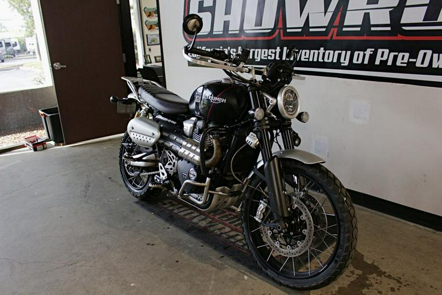 2020 Triumph Scrambler 1200 XC Jet Black/Matte Black