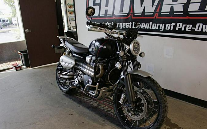 2020 Triumph Scrambler 1200 XC Jet Black/Matte Black