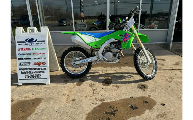 2024 Kawasaki KX 450 50th Anniversary Edition Lime Green