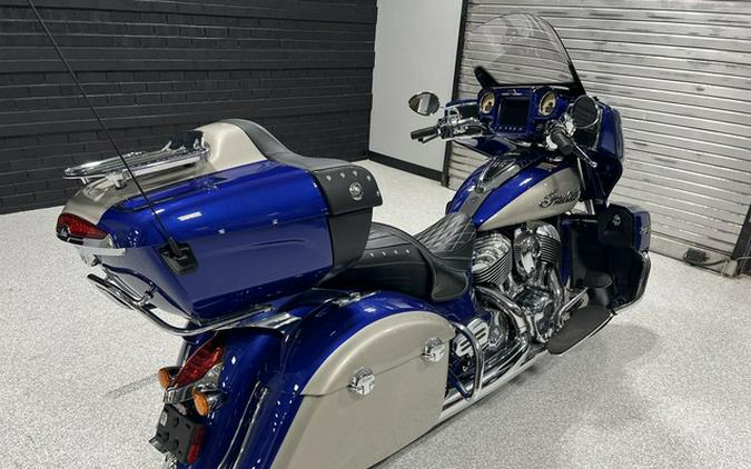 2024 Indian Roadmaster Spirit Blue Metallic/Silver Quartz Met