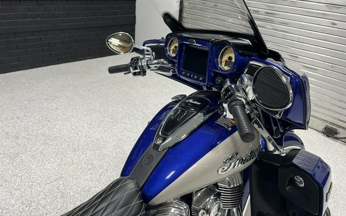 2024 Indian Roadmaster Spirit Blue Metallic/Silver Quartz Met