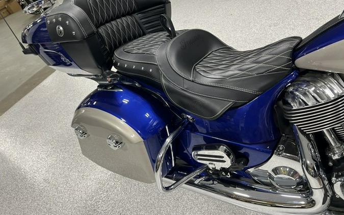 2024 Indian Roadmaster Spirit Blue Metallic/Silver Quartz Met